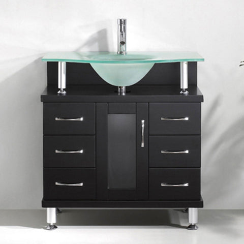Image of Vincente 32" Single Bathroom Vanity MS-32-FG-ES
