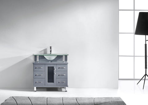 Image of Vincente 32" Single Bathroom Vanity MS-32-FG-ES