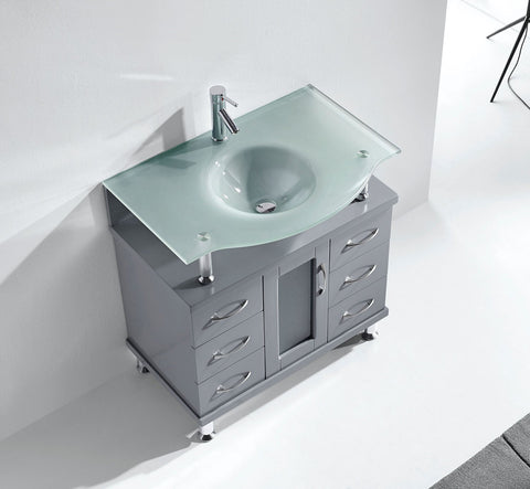 Image of Vincente 32" Single Bathroom Vanity MS-32-FG-ES
