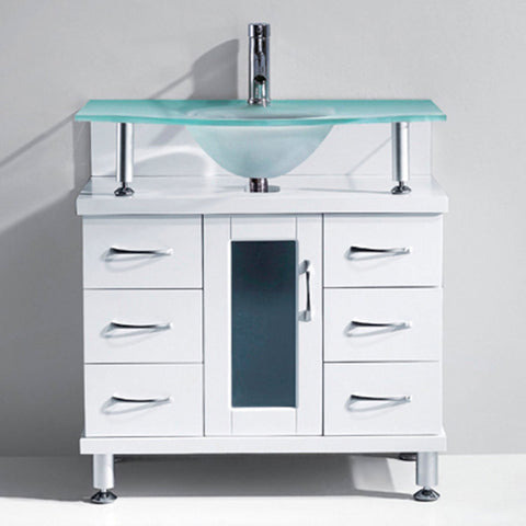 Image of Vincente 32" Single Bathroom Vanity MS-32-FG-ES