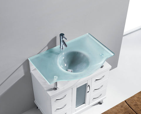 Image of Vincente 32" Single Bathroom Vanity MS-32-FG-ES