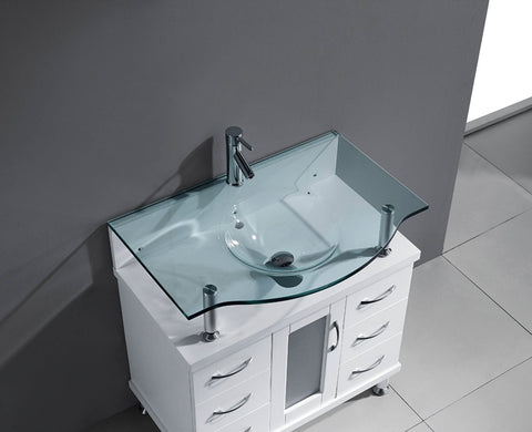 Image of Vincente 32" Single Bathroom Vanity MS-32-FG-ES