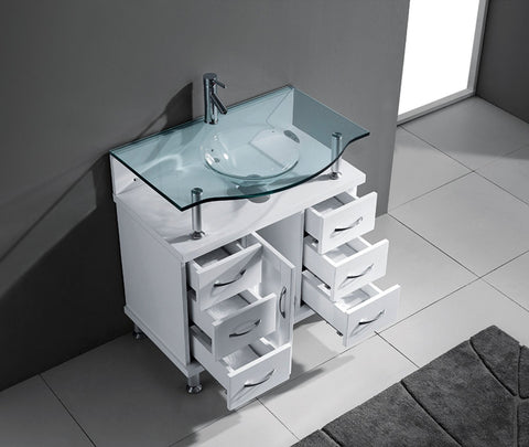 Image of Vincente 32" Single Bathroom Vanity MS-32-FG-ES