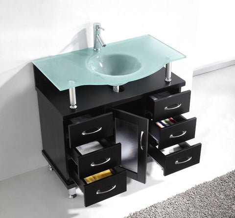 Image of Vincente 36" Single Bathroom Vanity MS-36-FG-ES