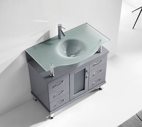 Image of Vincente 36" Single Bathroom Vanity MS-36-FG-ES
