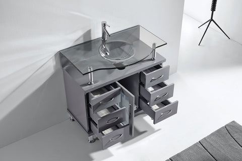 Image of Vincente 36" Single Bathroom Vanity MS-36-FG-ES