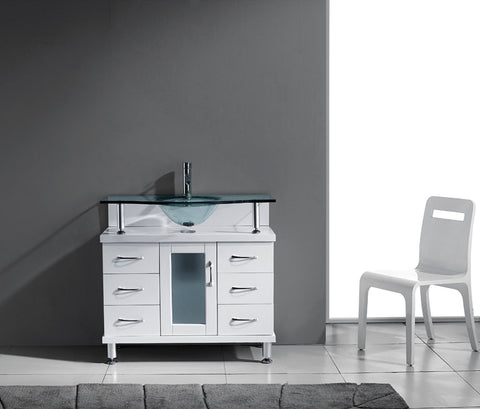 Image of Vincente 36" Single Bathroom Vanity MS-36-FG-ES