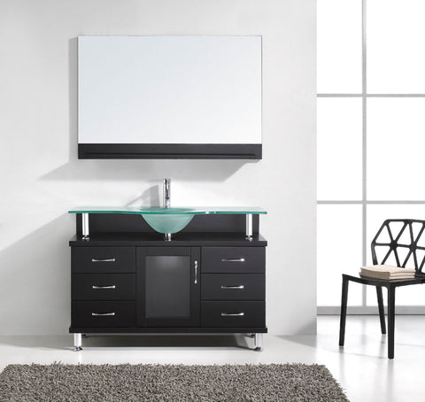 Image of Vincente 48" Single Bathroom Vanity MS-48-FG-ES