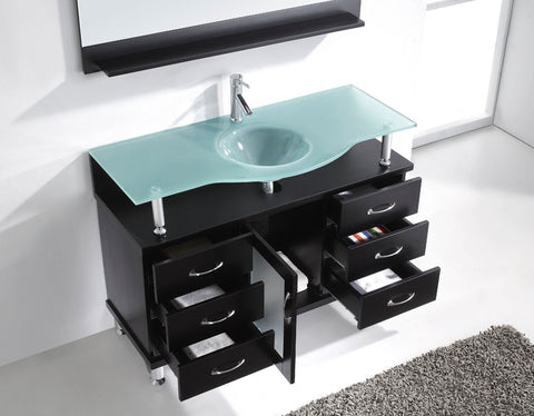 Image of Vincente 48" Single Bathroom Vanity MS-48-FG-ES