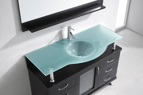 Image of Vincente 48" Single Bathroom Vanity MS-48-FG-ES