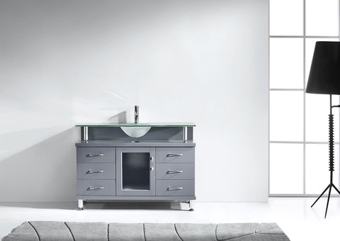 Image of Vincente 48" Single Bathroom Vanity MS-48-FG-ES