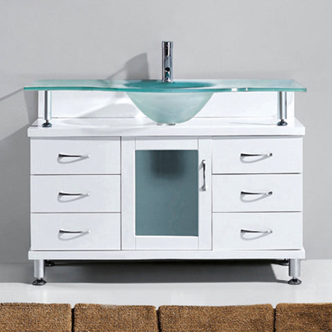 Image of Vincente 48" Single Bathroom Vanity MS-48-FG-ES