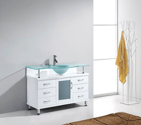 Image of Vincente 48" Single Bathroom Vanity MS-48-FG-ES