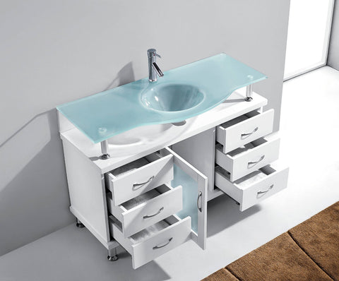 Image of Vincente 48" Single Bathroom Vanity MS-48-FG-ES