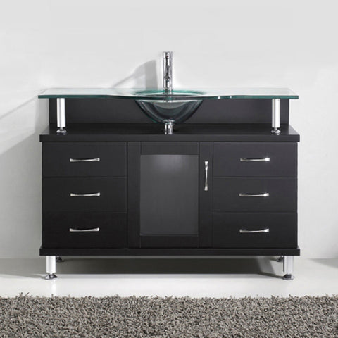 Image of Vincente 48" Single Bathroom Vanity MS-48-FG-ES
