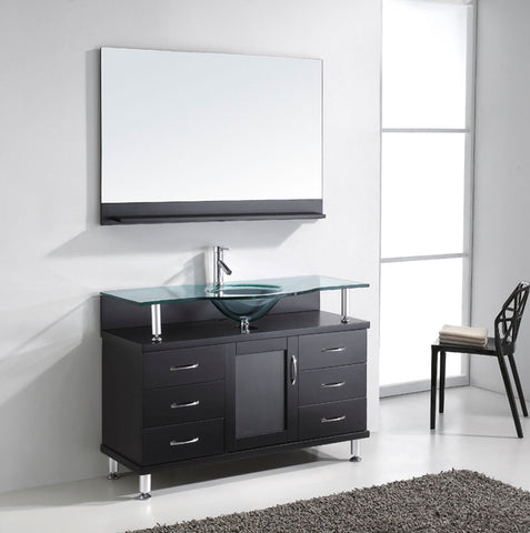 Image of Vincente 48" Single Bathroom Vanity MS-48-FG-ES