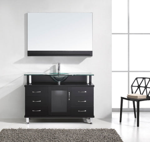 Image of Vincente 48" Single Bathroom Vanity MS-48-FG-ES