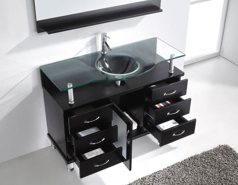 Image of Vincente 48" Single Bathroom Vanity MS-48-FG-ES