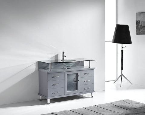 Image of Vincente 48" Single Bathroom Vanity MS-48-FG-ES