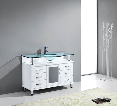 Image of Vincente 48" Single Bathroom Vanity MS-48-FG-ES