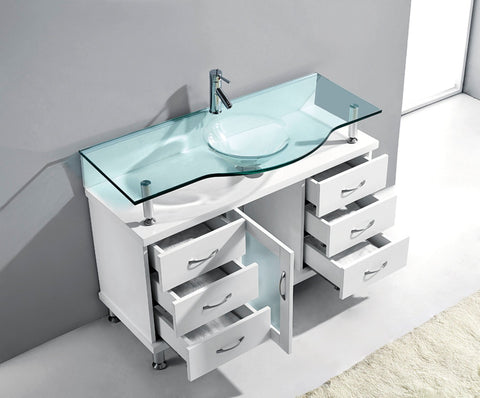 Image of Vincente 48" Single Bathroom Vanity MS-48-FG-ES