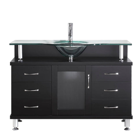 Image of Vincente 48" Single Bathroom Vanity MS-48-G-ES