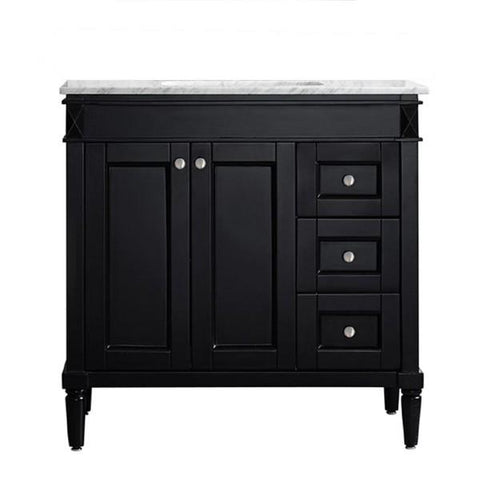 Image of Vinnova Catania 36" Contemporary Espresso Single Sink Vanity 715036-ES-CA-NM