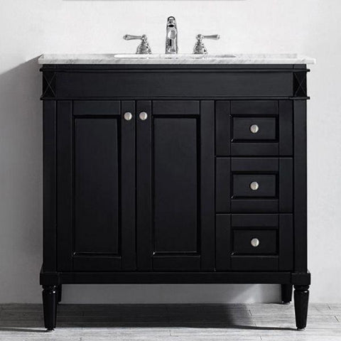 Image of Vinnova Catania 36" Contemporary Espresso Single Sink Vanity 715036-ES-CA-NM