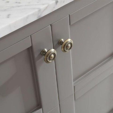 Image of Vinnova Florence 60" Transitional Grey Double Sink Vanity 713060-GR-CA-NM