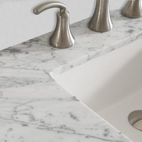 Image of Vinnova Florence 72" Transitional Grey Double Sink Vanity 713072-GR-CA-NM 713072-GR-CA-NM