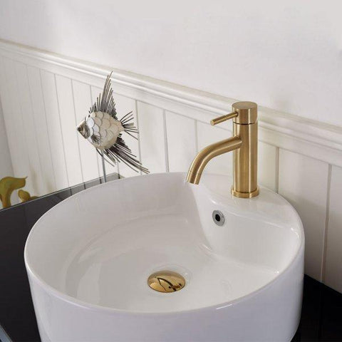 Image of Vinnova Modena 48” Contemporary Royal Blue Single Sink Vanity w/ Glass Countertop 756048-RB-BG-NM