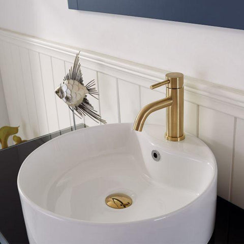 Image of Vinnova Modena 48" Modern Royal Blue Single Sink Vanity Set 756048-RB-BG 756048-RB-BG