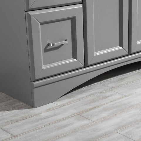 Image of Vinnova Pavia 48” Contemporary Grey Single Sink Vanity Set 710048-GR-CA 710048-GR-CA