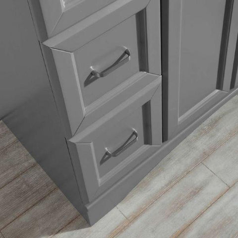 Image of Vinnova Pavia 48” Contemporary Grey Single Sink Vanity Set 710048-GR-CA 710048-GR-CA