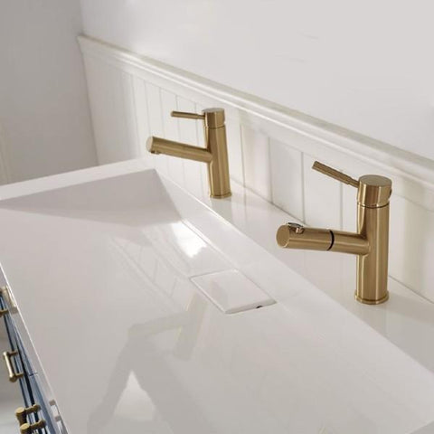 Image of Vinnova Pavia 48” Contemporary Royal Blue Single Vanity 755048-RB-WH-NM