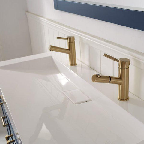 Image of Vinnova Pavia 48” Contemporary Royal Blue Single Vanity Set 755048-RB-WH 755048-RB-WH