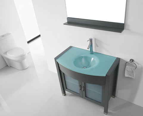 Image of Virtu USA Ava 36" Single Bathroom Vanity UM-3071-G-ES