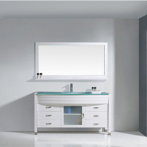 Image of Virtu USA Ava 61" Single Bathroom Vanity MS-5061-G-ES