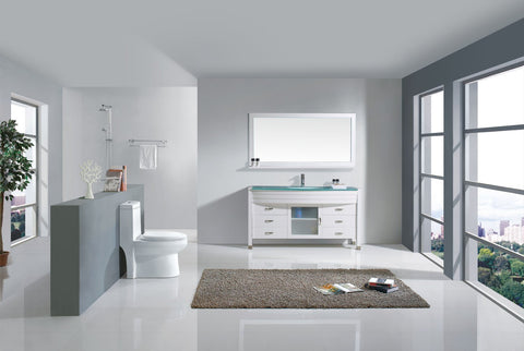 Image of Virtu USA Ava 61" Single Bathroom Vanity MS-5061-G-ES