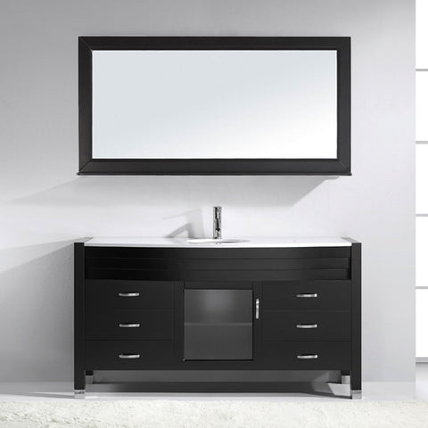 Image of Virtu USA Ava 61" Single Bathroom Vanity MS-5061-G-ES