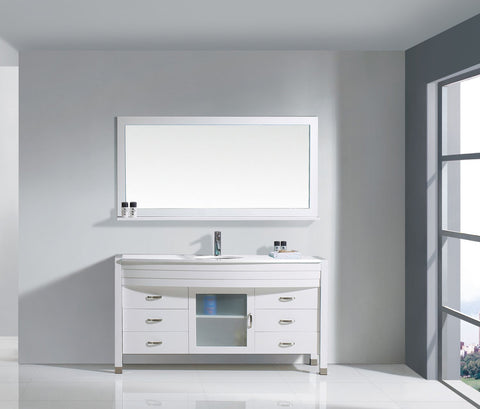 Image of Virtu USA Ava 61" Single Bathroom Vanity MS-5061-G-ES