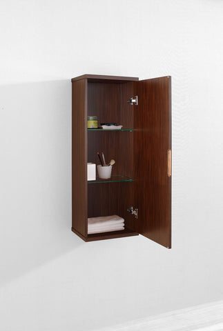 Image of Virtu USA Burrell 14" Linen Cabinet in Chestnut ESC-441-ES