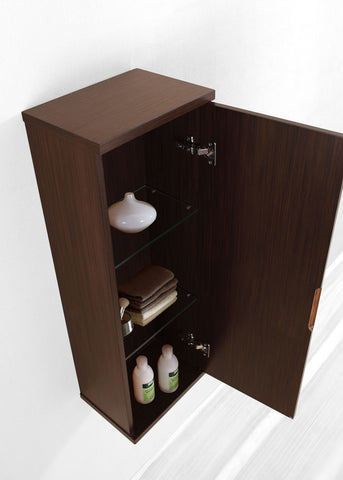 Image of Virtu USA Burrell 14" Linen Cabinet in Chestnut ESC-441-ES