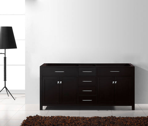 Image of Virtu USA Caroline 72" Cabinet Only MD-2072-CAB-CG