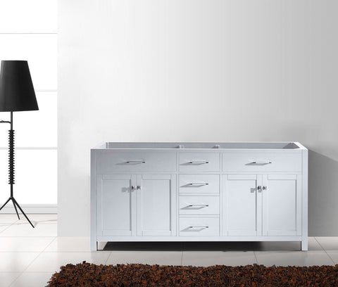 Image of Virtu USA Caroline 72" Cabinet Only MD-2072-CAB-CG