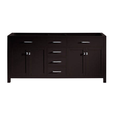 Image of Virtu USA Caroline 72" Cabinet Only MD-2072-CAB-ES