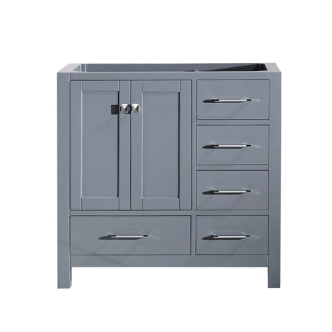Image of Virtu USA Caroline Avenue 36" Cabinet Only GS-50036-CAB-GR