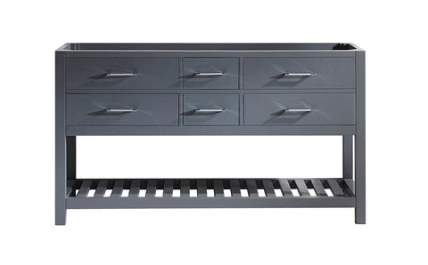 Image of Virtu USA Caroline Estate 60" Cabinet Only MD-2260-CAB-GR