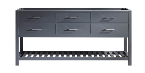 Image of Virtu USA Caroline Estate 72" Cabinet Only MD-2272-CAB-GR