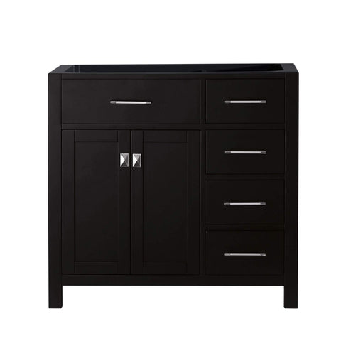 Image of Virtu USA Caroline Parkway 36" Cabinet Only - Right Offset MS-2136R-CAB-ES